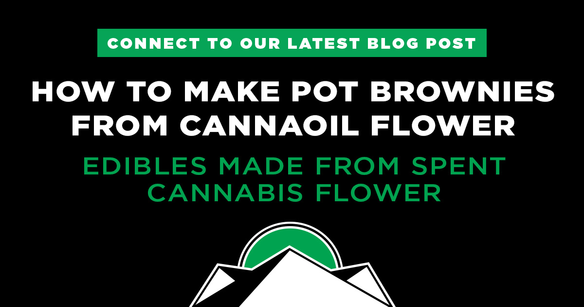 How To Make Pot Brownies From Cannaoil Flower